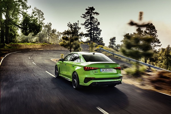 Audi RS 3 entre Namur et Charleroi