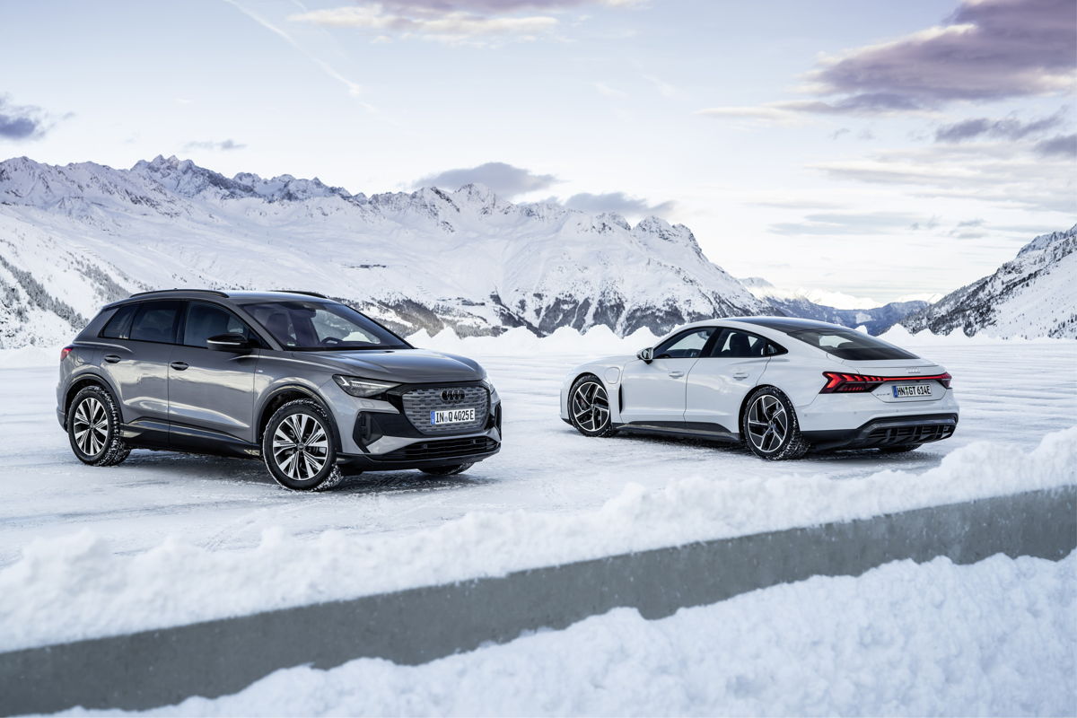 Rouler en hiver à bord de votre audi électrique